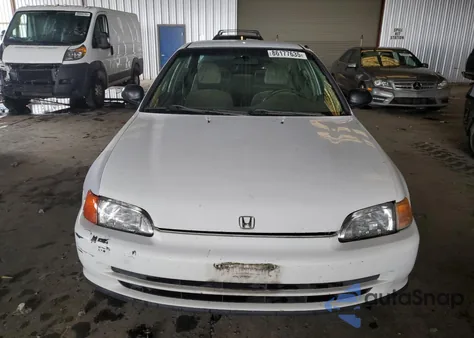 1992 Honda Civic Lx из США, поврежденный, VIN JHMEG8656NS020024